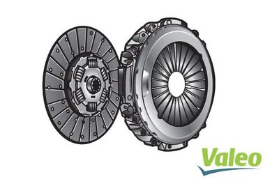 KOPPELINGSKIT OEM VALEO  Z DRUKLAGER 430MM/254 315
